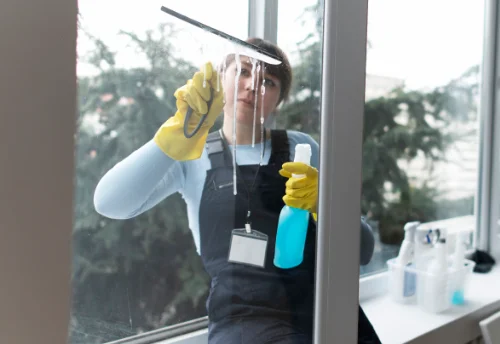 Nettoyage de vitres intérieures et extérieures à Sistels
